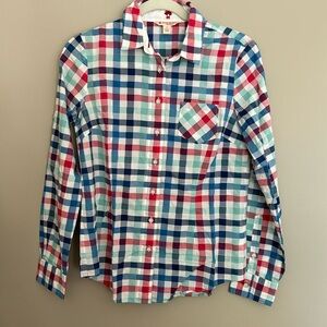 Brooks brothers red fleece shirt